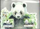 Vanuatu - Bloc Feuillet Neuf (**) - Unused S/Sheet - Hong Kong 2009 - Panda - Animaux - Animals - 2 TP - TTB - Vanuatu (1980-...)