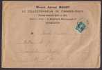 France MAISON ARTHUR MAURY Perfin Perforé Lochung Cover Lettre J. Frank Drake President Of GULF OIL C/o His Stamp Club - Lettres & Documents