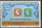 1979 Saint Vincent , First Stamp ,timbre Sur Timbre, Stamps On Stamps , MNH - St.Vincent (1979-...)