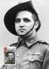 Delcampe - Australia 1995 Second World War Heroes 45c Tom Derrick Victoria Cross Maximum Card - Maximumkarten (MC)