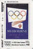 RARE Carte Orange JAPON 1988 - JEUX OLYMPIQUES - MELBOURNE 1956 Australia Olympic Games JAPAN JR Card - Olympische Spelen