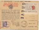 FRANCE - GREVE P.T.T. 1953 - Type Marianne De Gandon -COVER From SAUMUR -simple Taxe 5 -INVERTED-per Transport Militaire - Autres & Non Classés