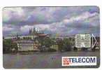 REPUBBLICA CECA (CZECH REPUBLIC) - SPT TELECOM CHIP - 1993 PRAGUE CASTLE 80 UNITS   N. 8 / 08.93 - USED  -  RIF. 3245 - Czech Republic