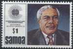 1983 Samoa I Sisifo, COMMONWEALTH'S DAy , Samoa President Politicians , MNH - Samoa (Staat)