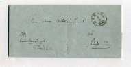 - ALLEMAGNE . PLI SANS COURRIER DE 1849 DEPART DE CASSEL - Prephilately