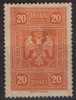 Yugoslavia 1929-1940 Revenue, Tax Stamp - 20 Din - Service