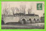 CHENY - LE PONT  - Carte écrite En 1915 - Cheny