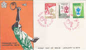 Indonesia 1973 Thomas Cup Jakarta  FDC - Badminton