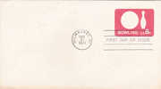 USA 1971 Bowling Prepaid Envelope - Bowls