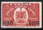 CANADA   Scott #  E 9*  VF MINT Hinged Thin - Espressi