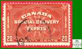 Canada # E4 Scott - Unitrade - O - 20 Cents - Special Delivery - Express - Eilbriefmarken