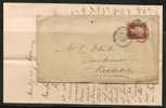 UK - 1873 COVER From BIRMINGHAM To REDDITCH, HENLEY IN ARDEN Transit -LETTER With Full CONTENTS - 1p Red Plate 139 - Cartas & Documentos