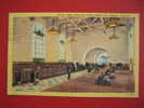 Depot-Train Station   Los Angeles Ca  Ticket Concourse Union Station   1950 Cancel    --===----ref 184 - Los Angeles
