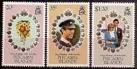 PITCAIRN ISLANDS - MNH ** 1981 Royal Wedding. Scott 206-8 - Islas De Pitcairn