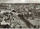 CPSM OUZOUER SUR LOIRE (Loiret) - En Avion Au-dessus De....vue Générale - Ouzouer Sur Loire