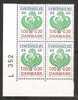 DENMARK BLOCK OF 4**  FROM YEAR 1977   L 352 - Unused Stamps