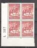 DENMARK BLOCK OF 4**  FROM YEAR 1978   L 387 - Unused Stamps