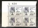 DENMARK BLOCK OF 4**  FROM YEAR 1979   L 424 - Unused Stamps