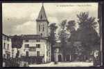 CPA  ANCIENNE- FRANCE- ANGLES-DU-TARN (81)- PLACE DE LA MAIRIE AVEC ANIMATION- ATTELAGE DE BOEUF- TABAC DE L'UNION- - Angles