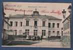 78 YVELINES - CP ANIMEE MAULE - HOTEL DE VILLE - A. BOURDIER IMP. EDIT. VERSAILLES - CIRCULEE EN 1906 - Maule
