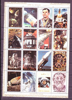 Umm Al Quwain 1972 MiNr. 1066 - 1081  Umm Al-Kaiwain Space Yuri Gagarin 16v MNH** 8,00 € - UdSSR