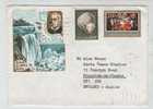 Poland Cover Sent  To England 17-3-1982 With Gapex78 Mini Sheet - Brieven En Documenten