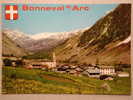 Bonneval Sur Arc, Vue Générale Et Le Glacier Du Mulinet - Bonneval Sur Arc