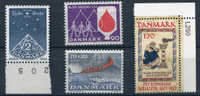 Denmark 1973-74. 4 Stamps - Ungebraucht