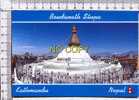 NEPAL -  BOUDANATH STUPA Is One Of The Biggest Et Oldest Buddhist STUPAS Of   KATHMANDU - - Nepal