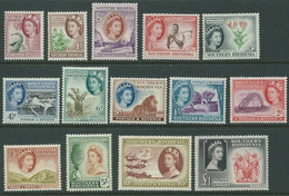 Southern Rhodesia 1953 Mi.No. 80 - 93 Freimarken 14v  MNH** 110,00 € - Zuid-Rhodesië (...-1964)
