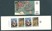 Greece 1989 Europa Booklet 2 Sets 2-side Perforation - Cuadernillos