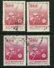 ● TAIWAN FORMOSA - 1985 - FIORI - N. 1552 / A Usati, Serie Completa - Cat. ? €  - Lotto 22 - Usati