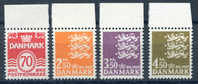 Denmark 1972. 4 Stamps - Nuevos