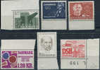 Denmark 1971-72. 6 Stamps - Ongebruikt