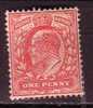 P1921 - GRANDE BRETAGNE Yv N°107 * - Unused Stamps