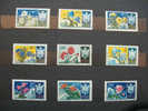 SERIE FIORI DIVERSI Nuovi - Unused Stamps