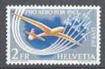 1963 Svizzera, Posta Aerea 50° Traversata Delle Alpi Oscar Bider , Serie Completa Nuova (**) - Nuevos