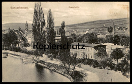 ALTE POSTKARTE SANGERHAUSEN DREIERTEICH 1916 PANORAMA Feldpoststempel Cachet Feldpost Ansichtskarte AK Cpa Postcard - Sangerhausen