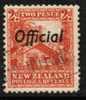 NEW ZEALAND  Scott #  O 64  VF USED - Service