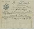 B Du R -  FONTVIEILLE  -  FACTURE -  HUILE - SAVON Et CAFES : Prop : F. ALLEMAND -  Marque LE BECASSON - 22.10.1914 - Invoices