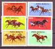 Romania 1974  Mint ** Full Set Horses / Hippque - Gebraucht
