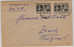 POLOGNE - 1947 - LETTRE De SZCZECIN Pour ZÜRICH (SUISSE) - Briefe U. Dokumente