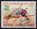 Specimen, Cyprus Sc885 1996 Summer Olympics, Jeux Olympiques. - Summer 1996: Atlanta