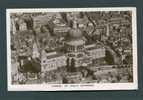 London. St. Paul's Cathedral. Chelmsford 1947. Essex. Postage Revenue 2d. Circulated. Aero View. New! - St. Paul's Cathedral