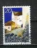 YT N° 837 - Oblitéré - Chateau De Vaduz - Used Stamps