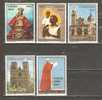 VATICAN 1970 - AUSTRALASIAN TRAVEL  -  CPL. SET -  MNH MINT NEUF - 1969