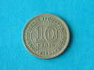 1950 - 10 CENTS ( MALAYA ) KM 8 ( For Grade, Please See Photo ) ! - Colonias