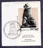 ISRAEL 1er JOUR FDC SUR FRAGMENT  MONUMENT DEFENSEURS TEL HAY ABRAHAM MELNIKOW Y&T 902 1984 - FDC