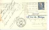 N Y&t  719B  CP CAD KRAG  NICE Vers ROCHEFORT/MER  Le 13 SEPTEMBRE 1948 - Covers & Documents