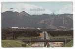 US AIR FORCE ACADEMY North Entrance 1961 Vintage Colorado Postcard - Other & Unclassified